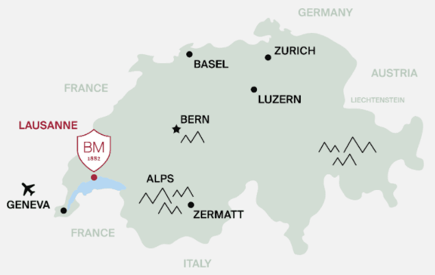 スイスの空港について 日本からの直行便はチューリッヒ空港のみ！