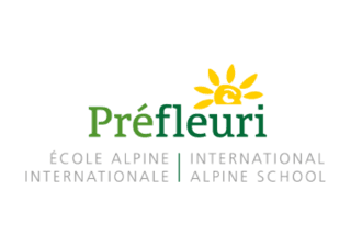 Préfleuri International Alpine School ロゴ